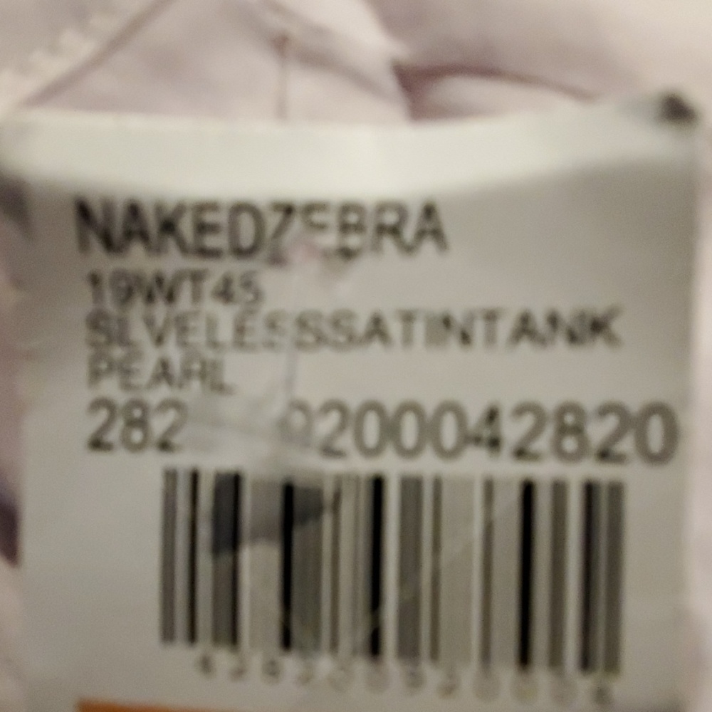 Naked Zebra Sleeveless Tank - Picture 3 of 4